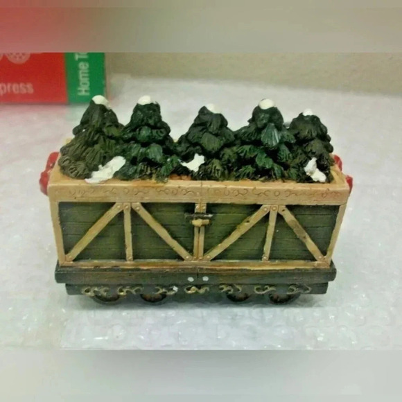 NIB 1998Vintage JC Penney Alpine Tree Express Home Towne Christmas Tree Train - Picture 3 of 8